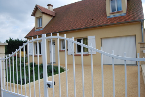 Chantier à Malesherbes.